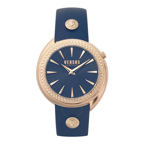 Versus by Versace Tortona Quartz Blue Dial Ladies Watch 